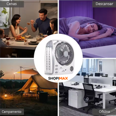 VENTILADOR SOLAR 6 EN 1