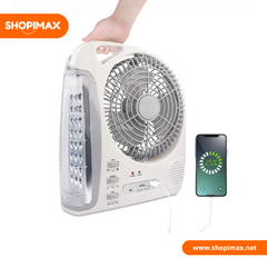 VENTILADOR SOLAR 6 EN 1