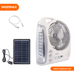 VENTILADOR SOLAR 6 EN 1