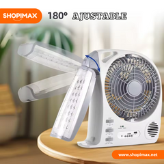 VENTILADOR SOLAR 6 EN 1