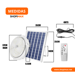 FOCO PLAFON SOLAR PARA INTERIOR