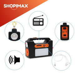 GENERADOR DE ENERGIA SOLAR 3W SEISA