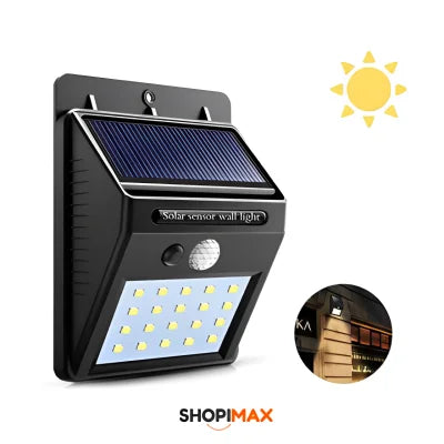 LAMPARA SOLAR PARA EXTERIORES F2